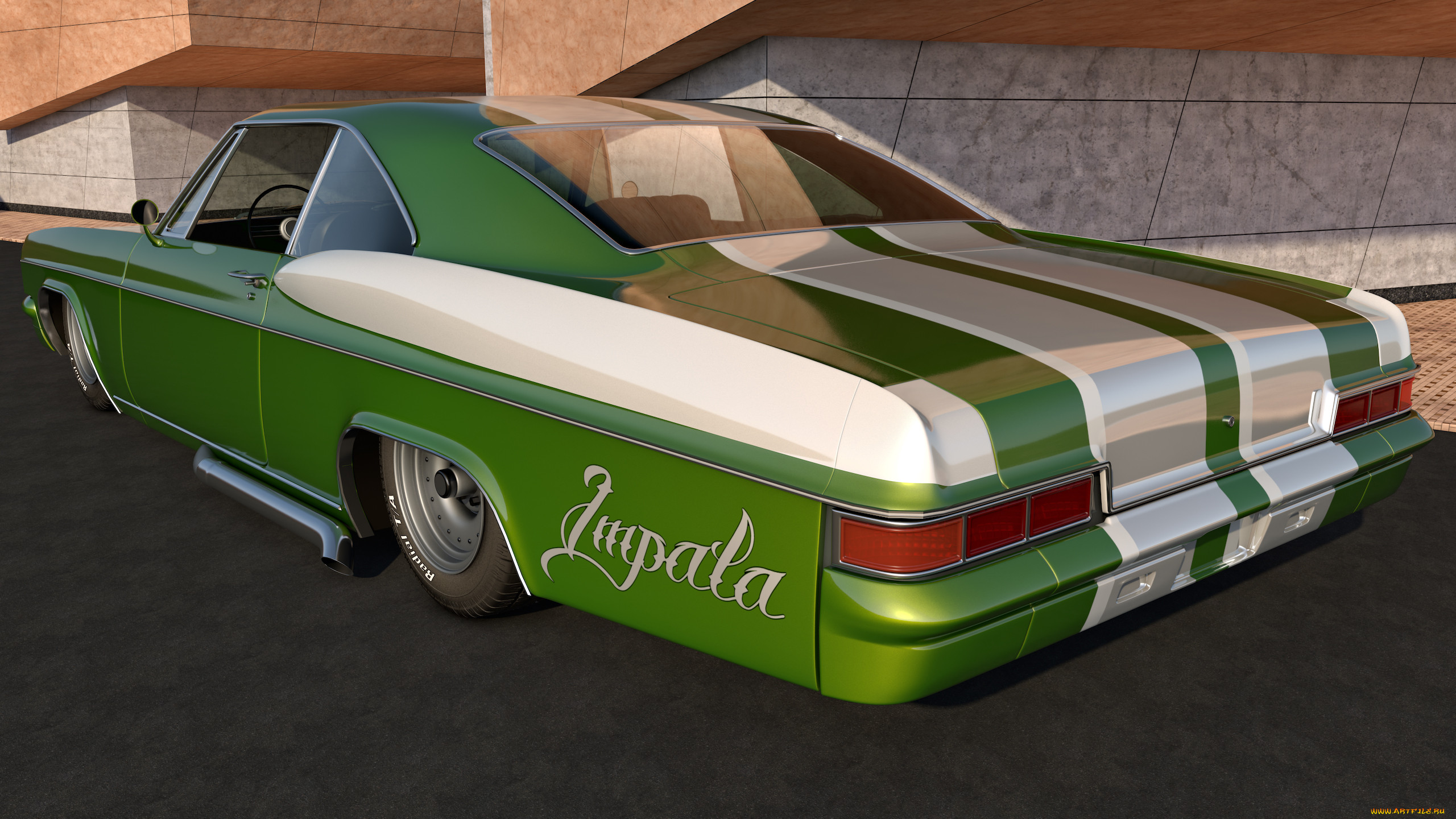 , 3, impala, chevrolet, 1966